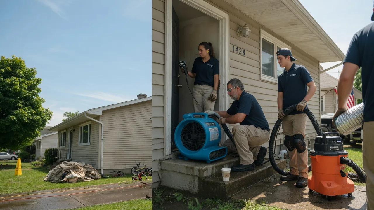 Water Damage Restoration in Worthington, OH near me